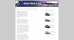 Desktop Screenshot of deniarentacar.com